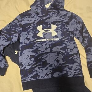 Under Armour Navy Camo Set